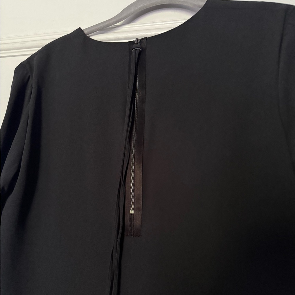 Helmut Lang Black Long Sleeve shift dress M $295 - Picture 11 of 14